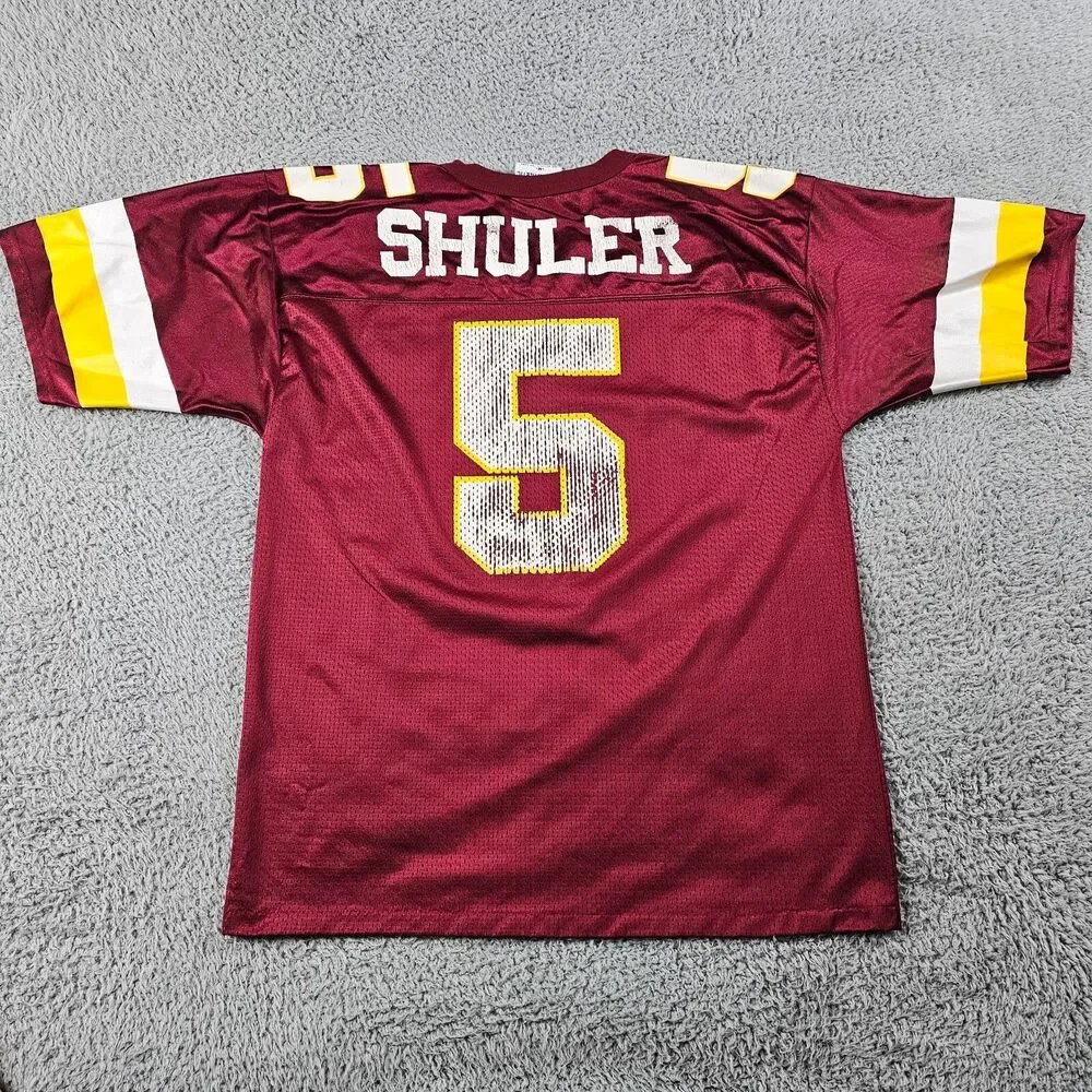 Vintage Washington Redskins Jersey Men Medium Shuler #5 Logo Athletic Commanders